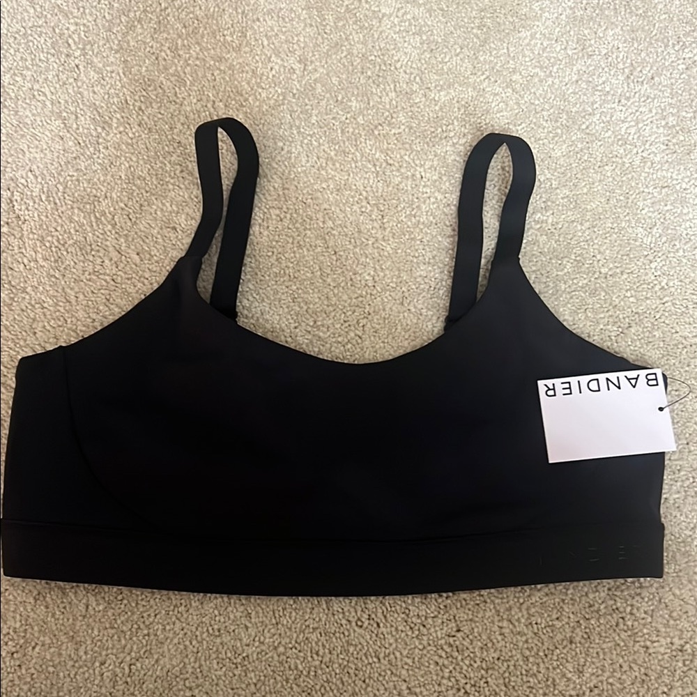 Bandier Black Sports Bra